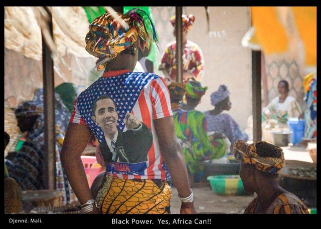 Candi. Black Power. Yes, Africa Can!!