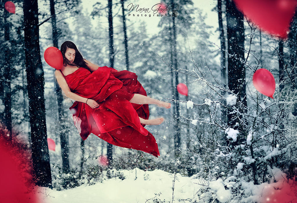 Red dress